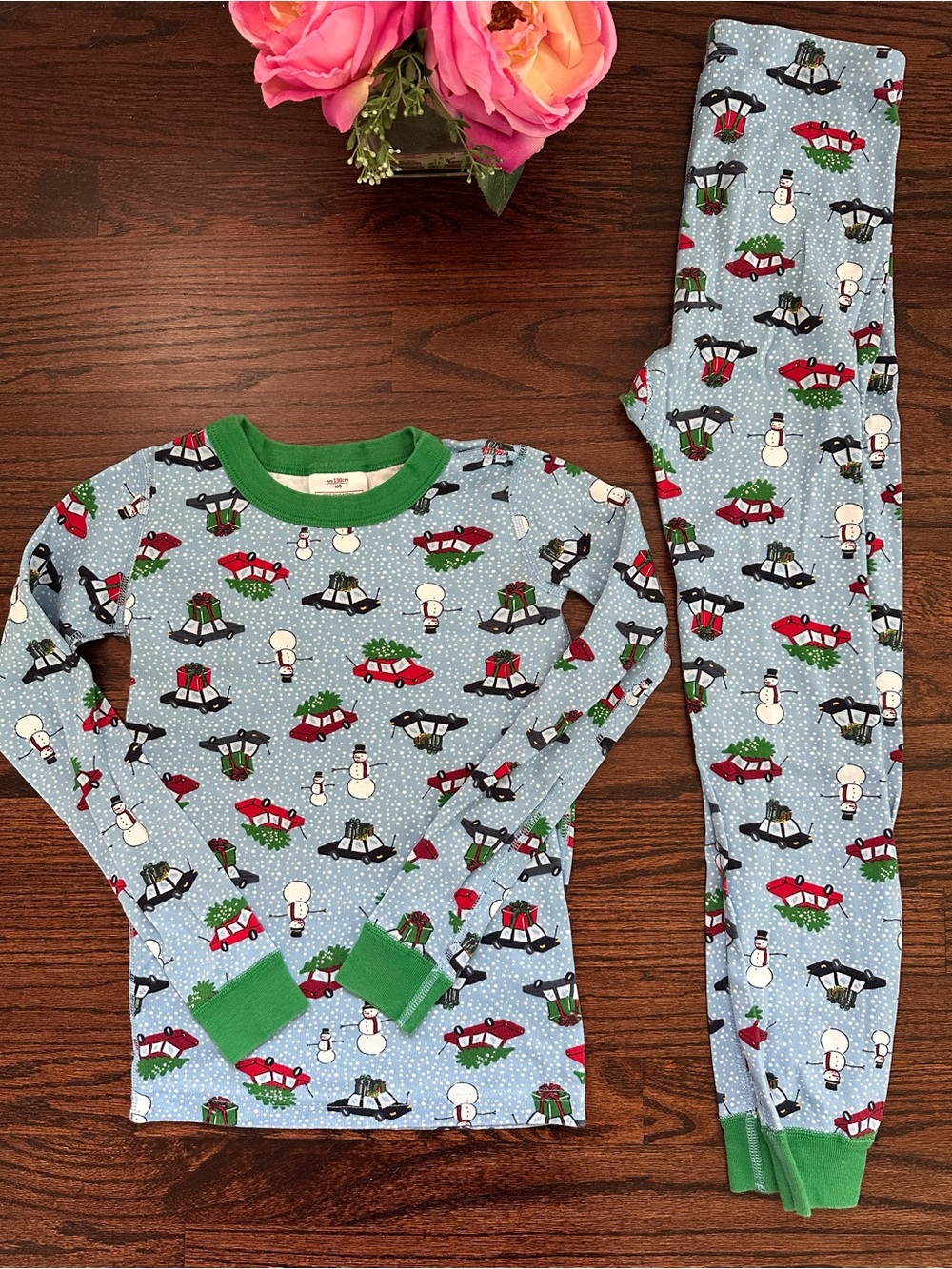Hanna Andersson snug fit pajamas, size 140/8US